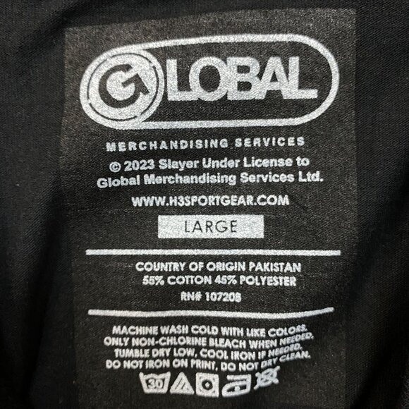 Slayer Show No Mercy Graphic Thrash Metal Band T-Shirt Large - Picture 4 of 4